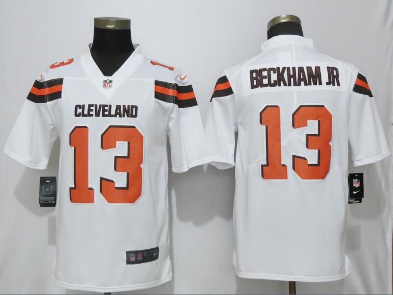 Men Cleveland Browns #13 Beckham jr White Nike Vapor Untouchable Limited Player NFL Jerseys->women nfl jersey->Women Jersey